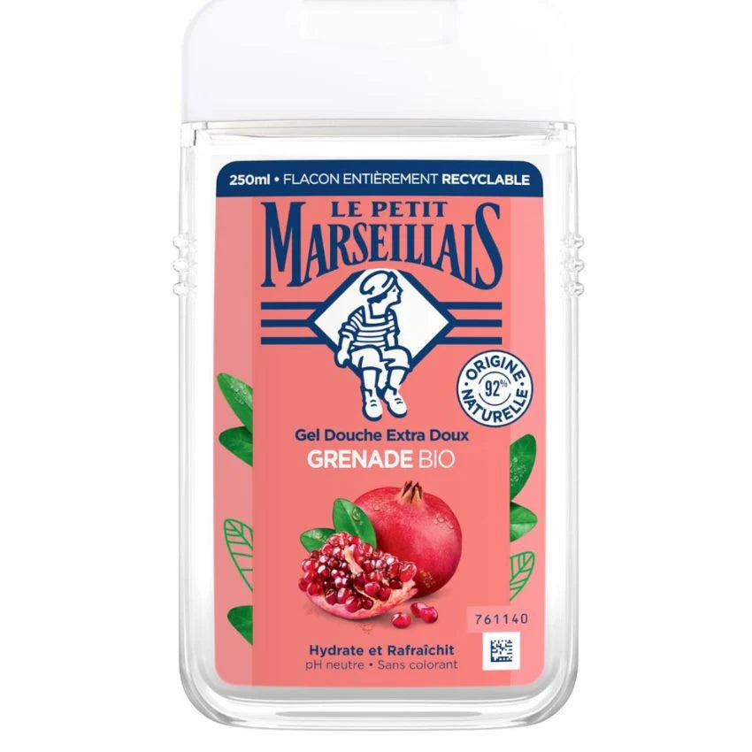 LE PETIT MARSEILLAIS - GEL DOUCHE EXTRA DOUX GRENADE BIO
