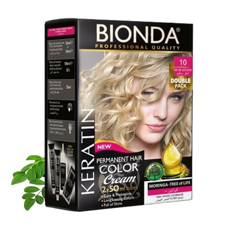 Bionda Professional Hair Colour Cream 10 Very Very Light Blonde 200 ml