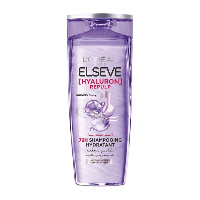 L'Oréal Paris Shampooing Re-Hydratant pour Cheveux Deshydrates et Fatigues -600 ml