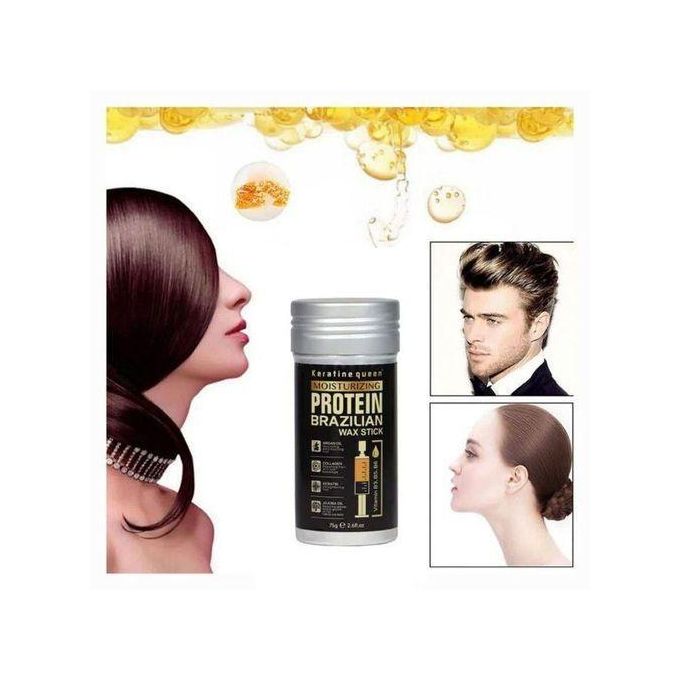 Keratine queen Wax Stick keratin queen pour Cheveux Fixation Forte 75 g