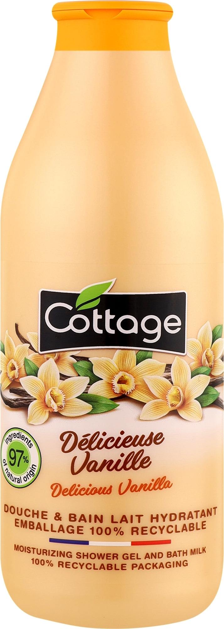 cottage Douche & Bain Lait Hydrant 750 ml