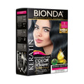 Bionda Permanent Hair Coler Professional Double № 2 Blue Black 2 X 50ml