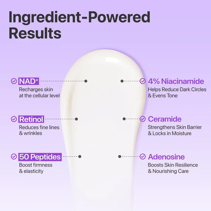 NUMBUZIN NAD+ RETINOL VOLUMETOX EYE CREAM 10 ML
