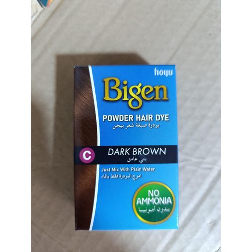 Bigen Coloration ORIGINAL pour cheveux /sourcils Marron Foncé