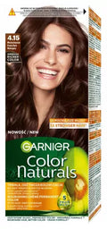 GARNIER - COLOR NATURALS Creme - Permanent nourishing hair color - 4.15 Frosty Chestnut