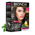 Bionda Professional Hair Colour 4 Chestnut Brown 200 ml Twin Pack Keratin
