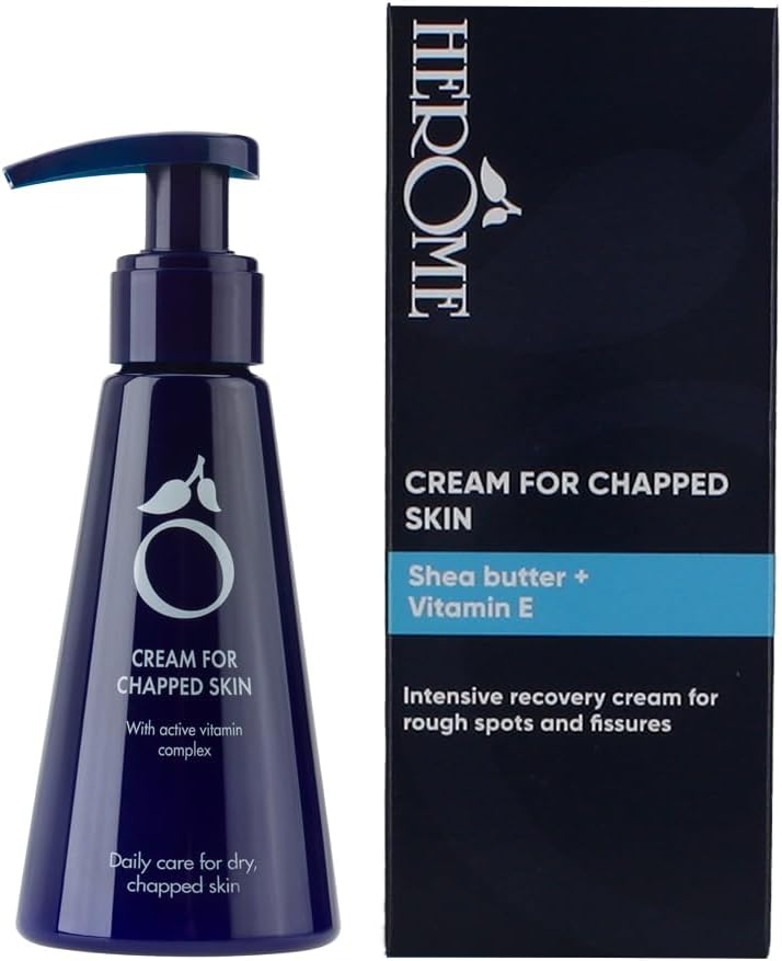 Herome Hand Cream for Chapped Skin - Intensely Nourishes, Repairs and Protects (Hand Cream for Chapped Skin) - 120 ml.
