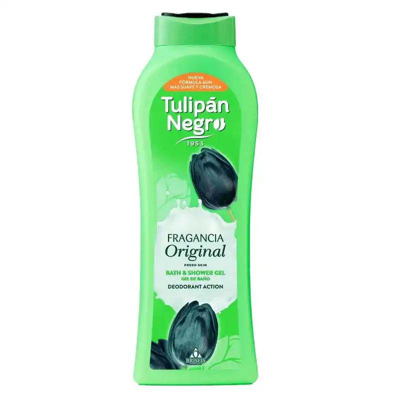 Gel de Bain Original Tulipan Negro – Nettoyant Doux et Parfum Unique