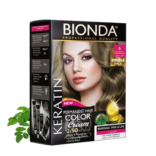 Bionda Professional Colour Cream 6 Dark Blonde 200 ml Permanent Hair Colour