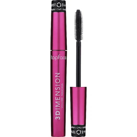 TOPFACE VOLUME MASCARA 3 DIMENSION BLACK 8ML