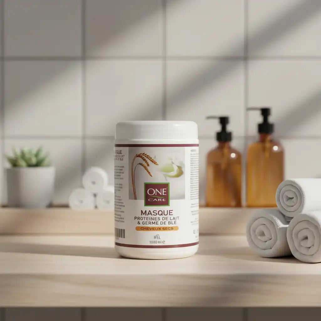 Masque capillaire nutritif, protéine de lait et germe de blé / 1 kg