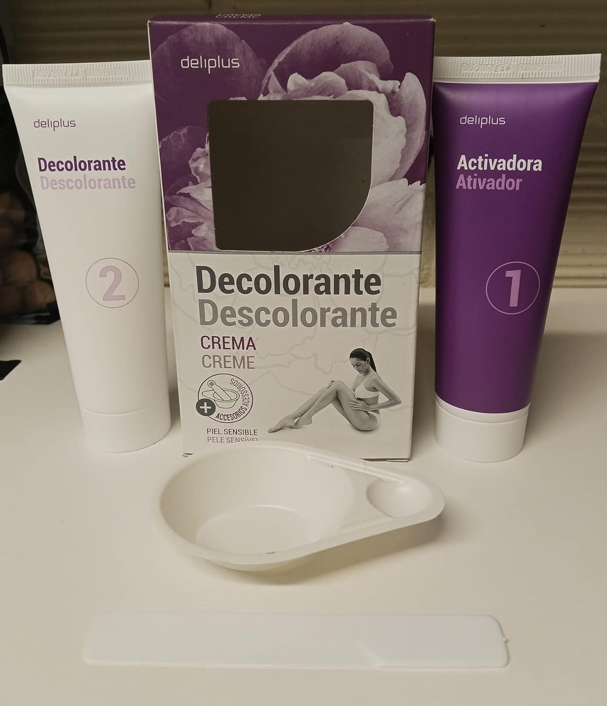 Deliplus Decolorante Crema Peaux Sensibles