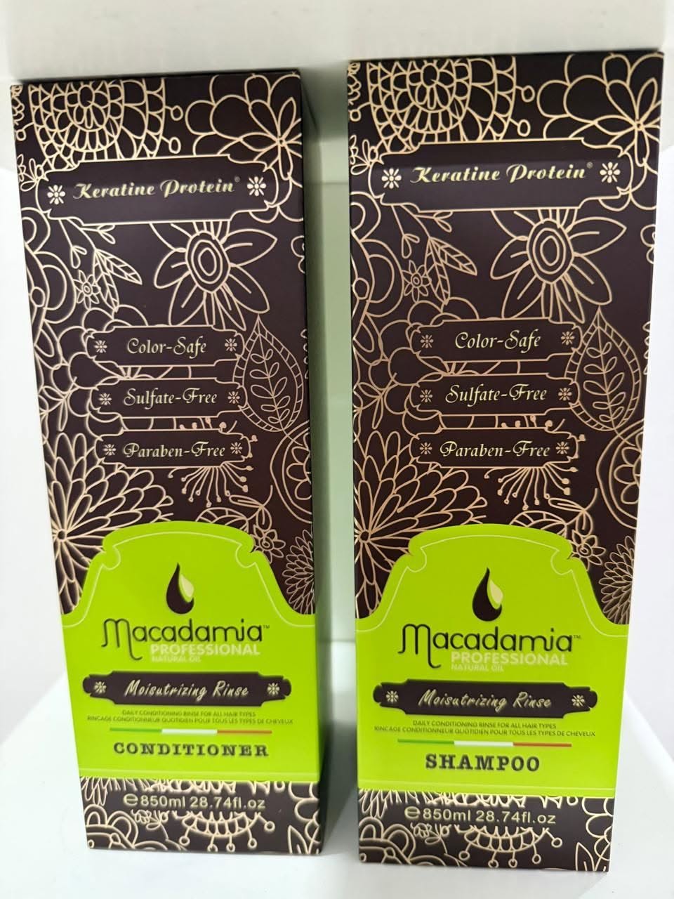 MACADAMIA SHAMPOO &CONDITIONNER