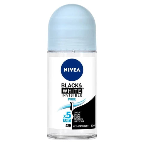 NIVEA - Roll-On BLACK & WHITE INVISIBLE