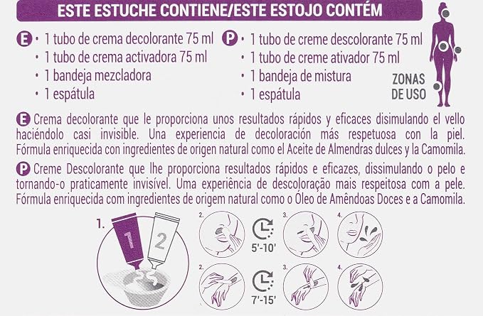 Deliplus Decolorante Crema Peaux Sensibles