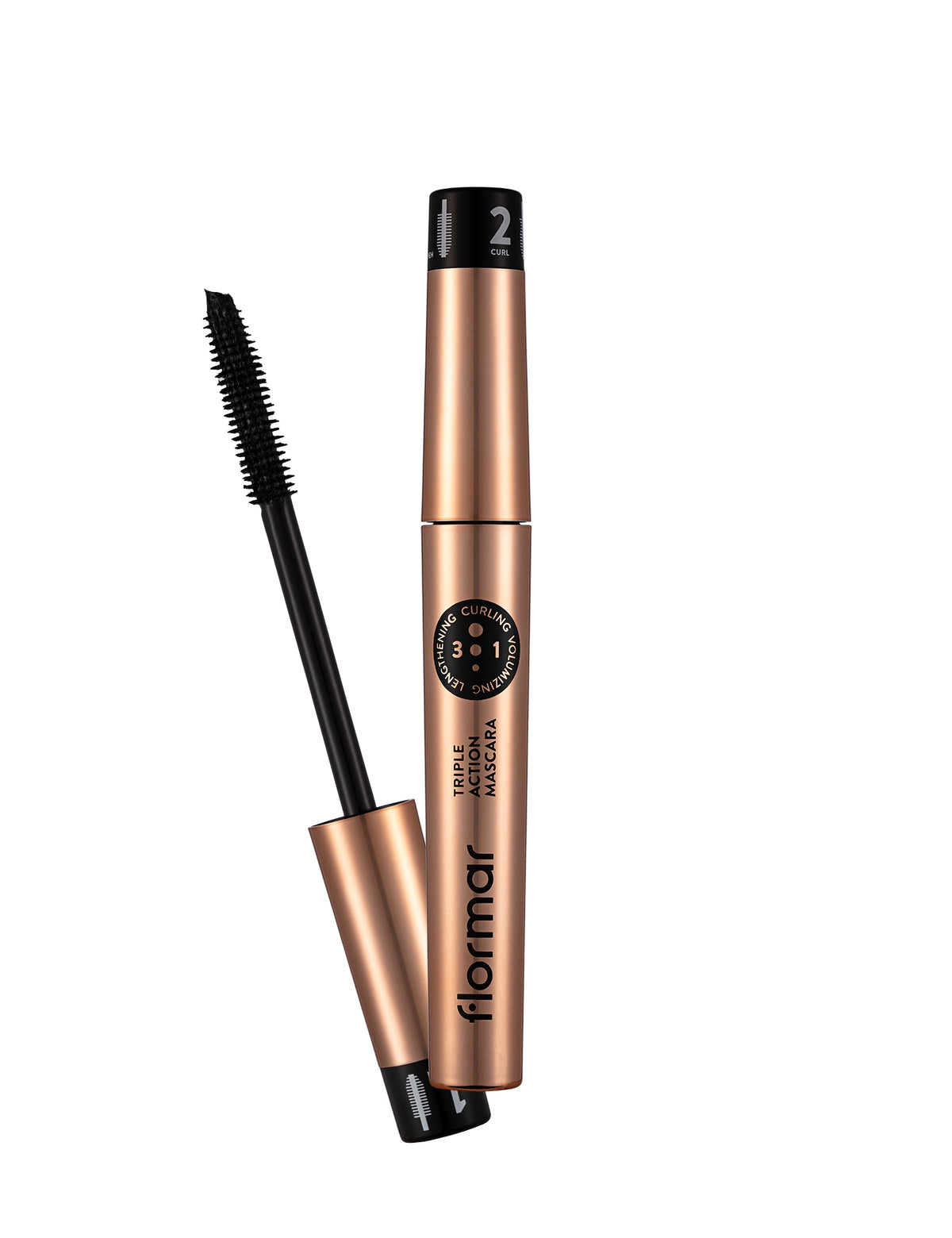 FLORMAR TRIPLE ACTION MASCARA