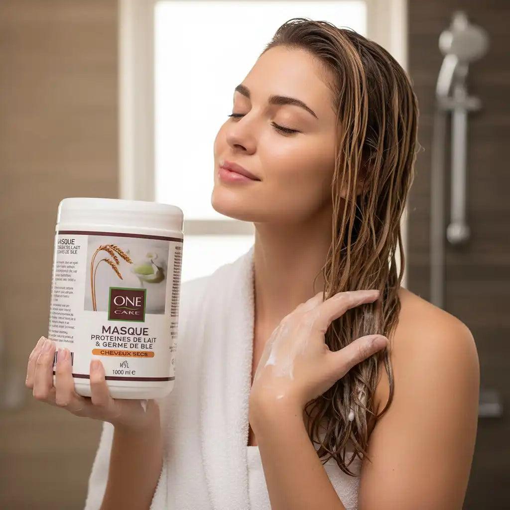 Masque capillaire nutritif, protéine de lait et germe de blé / 1 kg