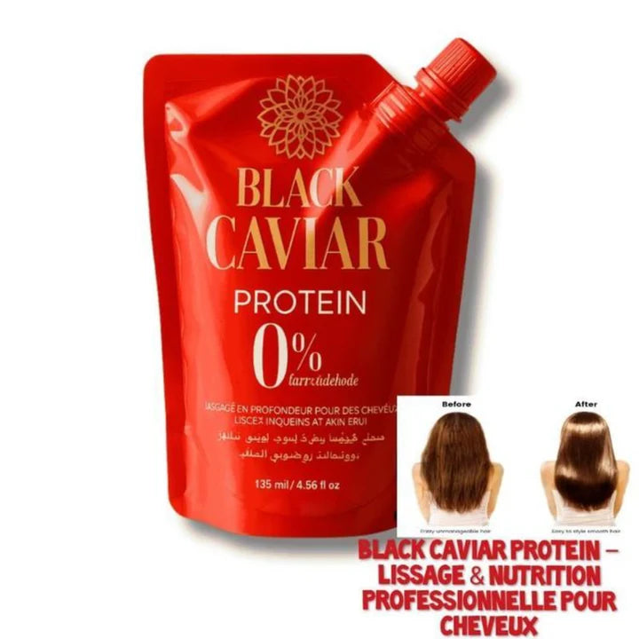 BLACK CAVIAR Lissage Brésilien Protein 0% Formaldéhyde - 135ml