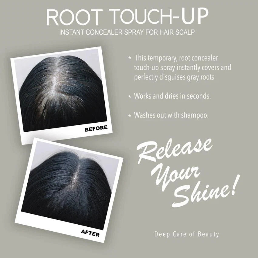 NEVA - ROOT TOUCH UP SPRAY, BLACK COLOR, 75 ML