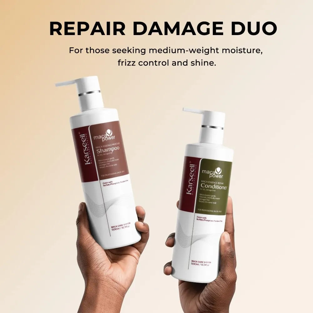 Coffret shampoing et après-shampoing au collagène Karseell