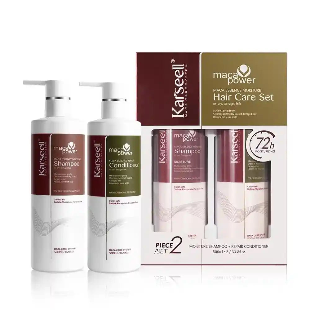 Coffret shampoing et après-shampoing au collagène Karseell