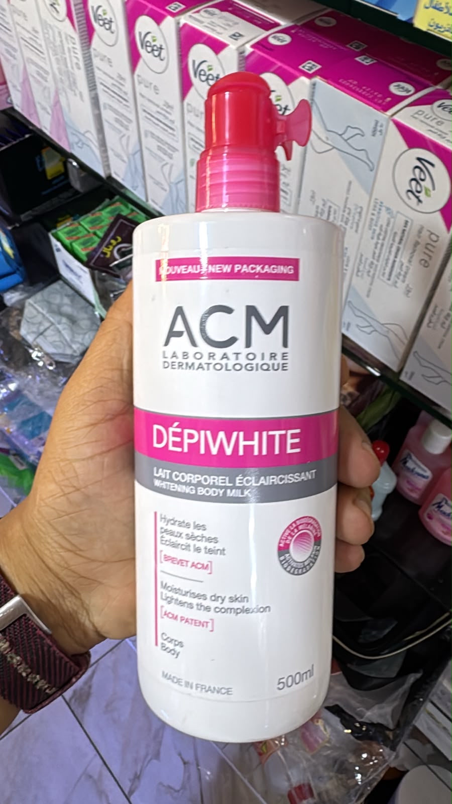 ACM DEPIWHITE LAIT ECLAIRCISSANT 500ML