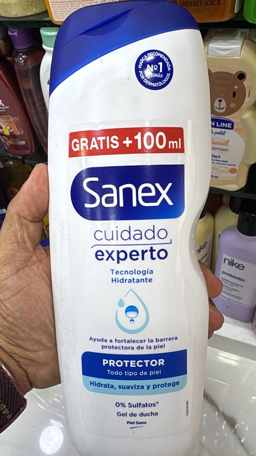 Sanex Expert Care Protector, Shower or Bath Gel