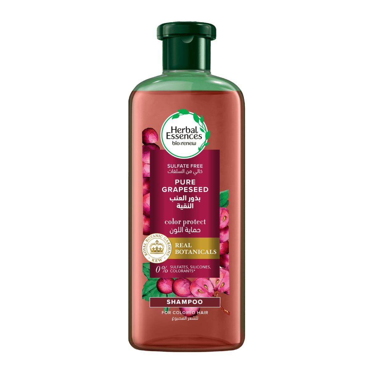 Shampooing à l’huile de pépins de raisin sans sulfate