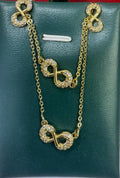 Collier/gourmette/boucles - Acier inoxydable - Femme - Résistant à l'eau