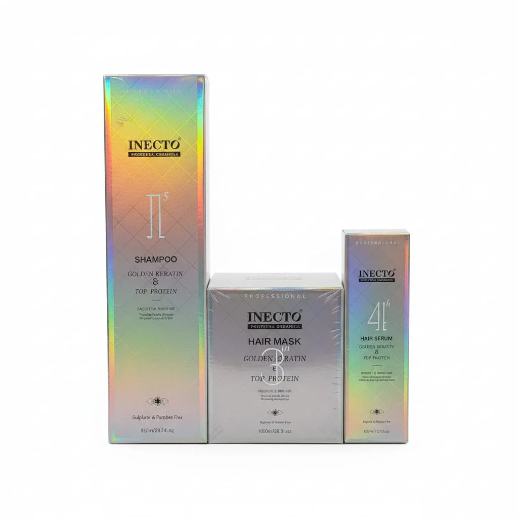 Gamme Inecto Shampoing, Masque & Sérum à la Noix de Coco
