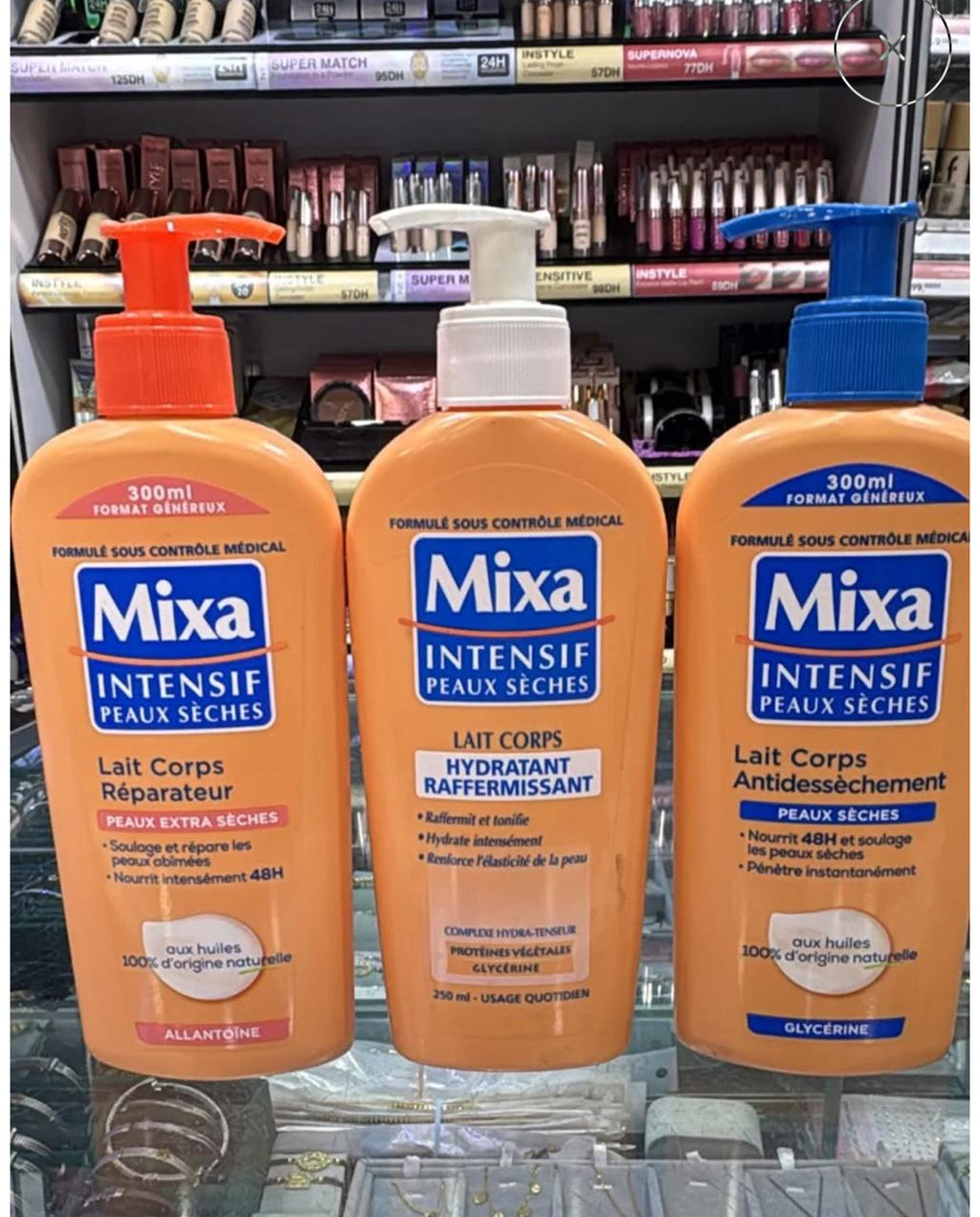 Mixa Corps Intensif Peaux Seches Lait Anti-dessechement 250 Ml