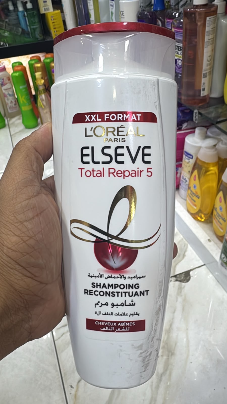 ELSEVE SHAMPOO TOTAL REP 5 600 ml