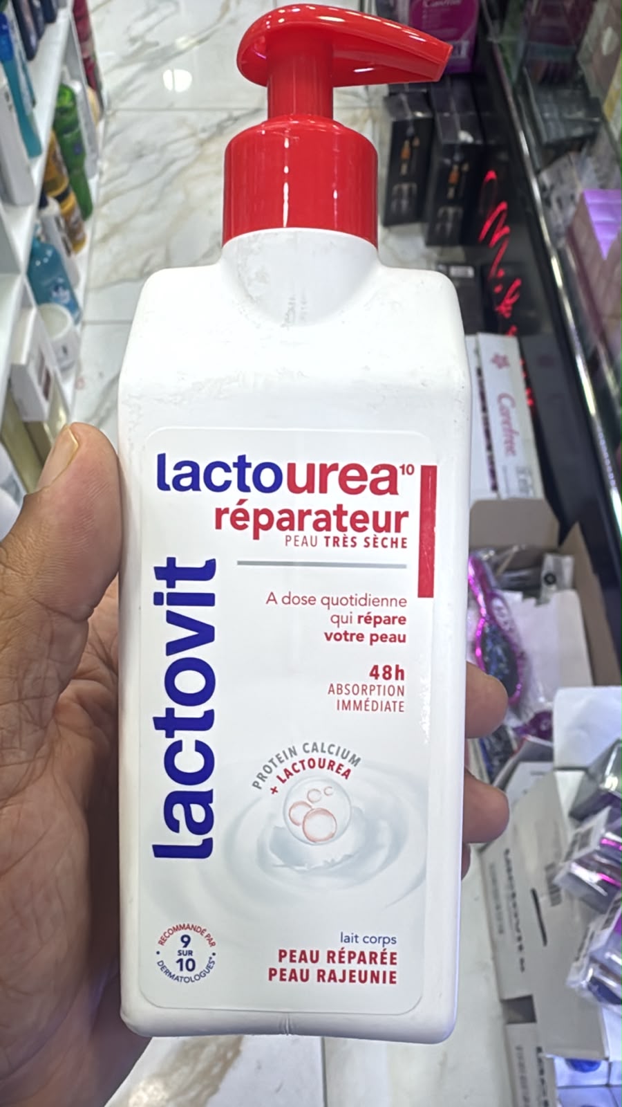Lactovit Lait Corps Reparateur Peau Très Sèche 400 ML
