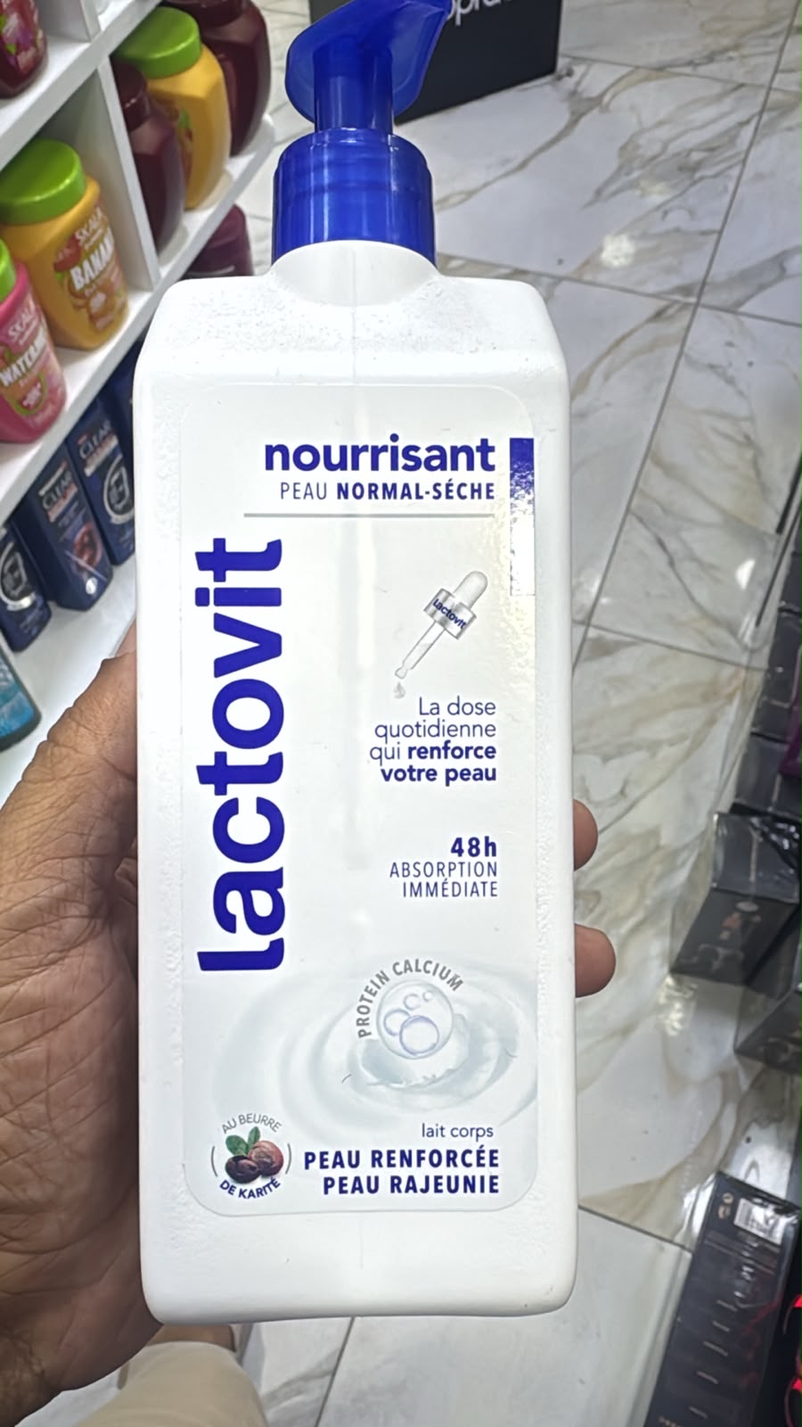 Lactovit Lait corporel ORIGINAL  Peaux normales à sèches