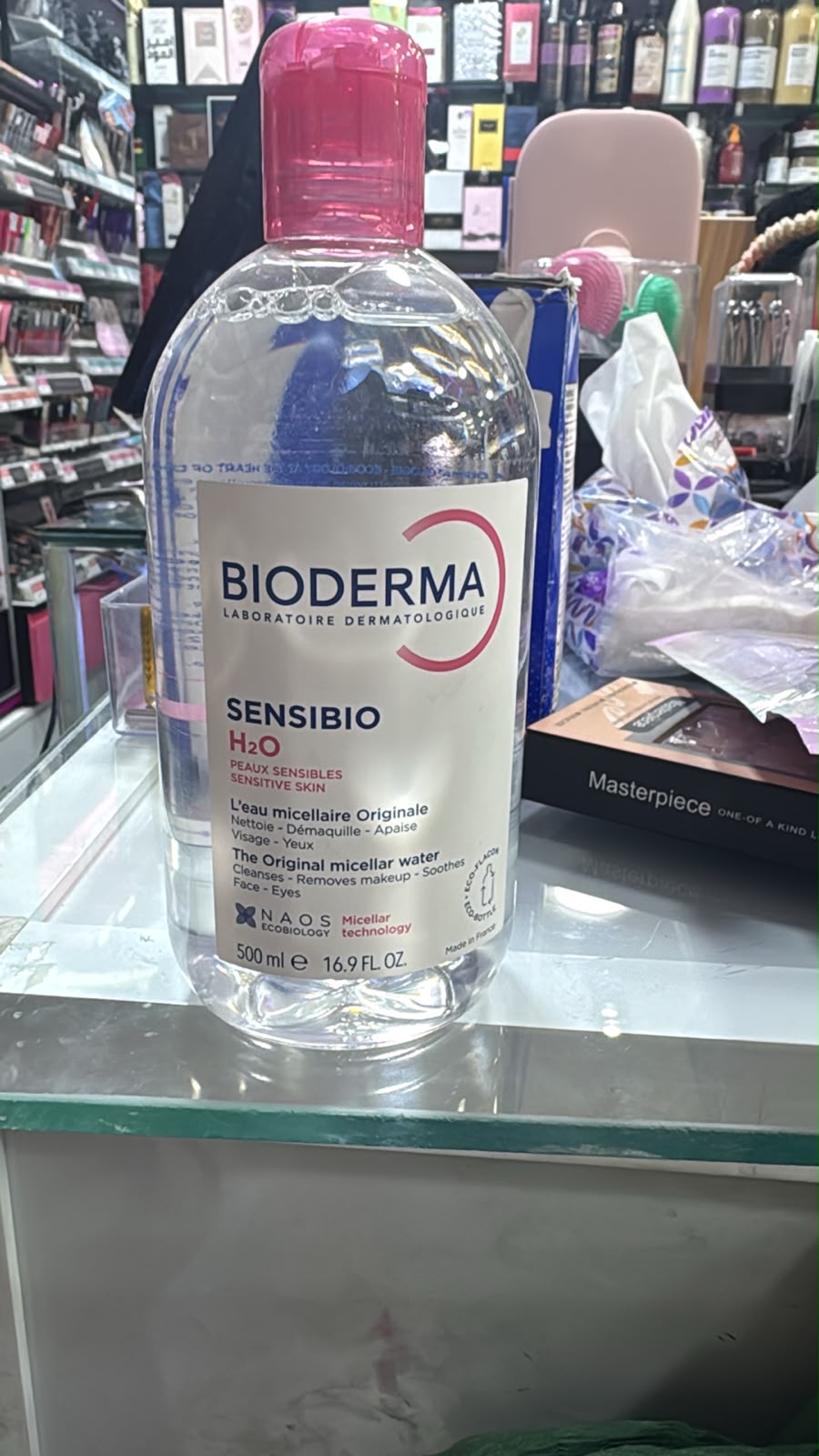 BIODERMA – Sensibio H2O Eau Micellaire Demaquillante – 500ml