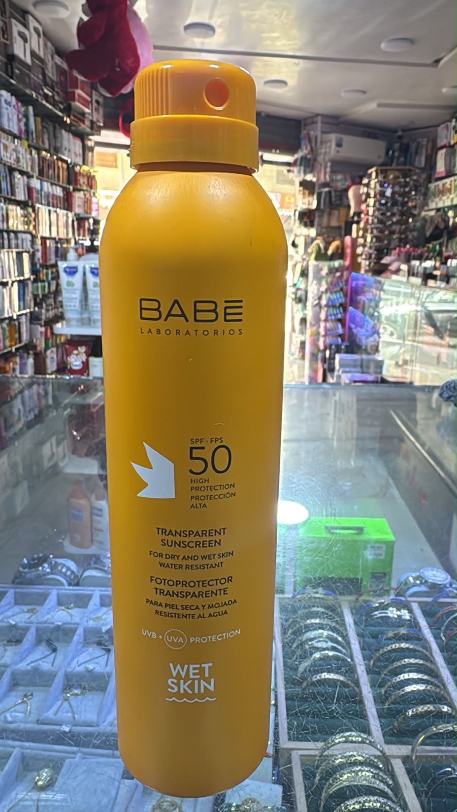 BABE – Transparent Sunscreen Wet Skin Spray Spf50+ – 200Ml