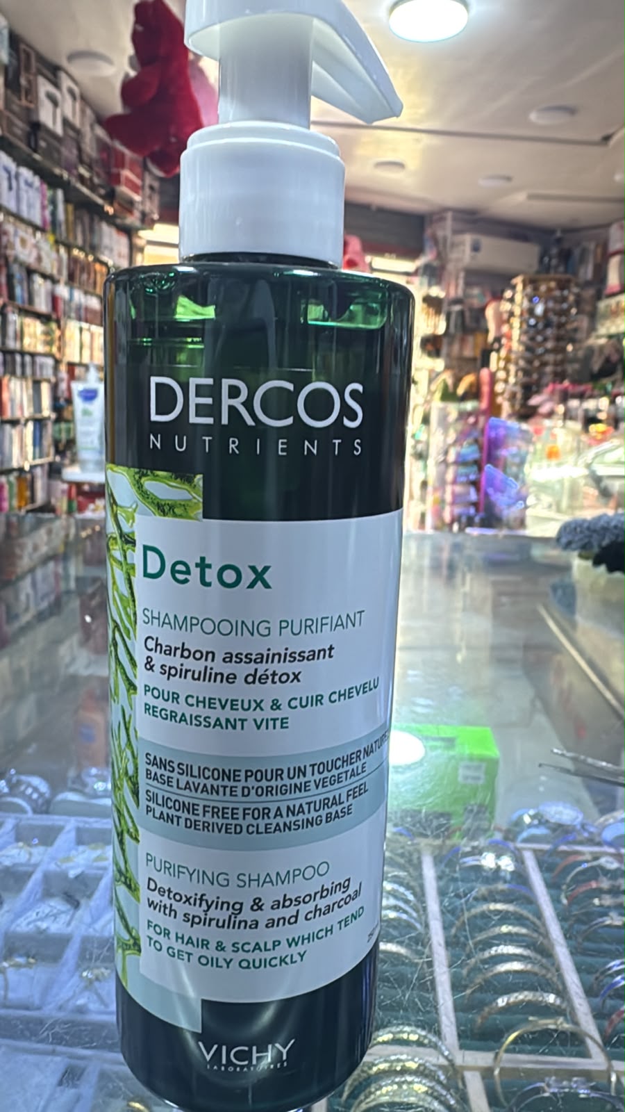 VICHY DERCOS NUTRIENTS DETOX SHAMPOOING PURIFIANT 250ML