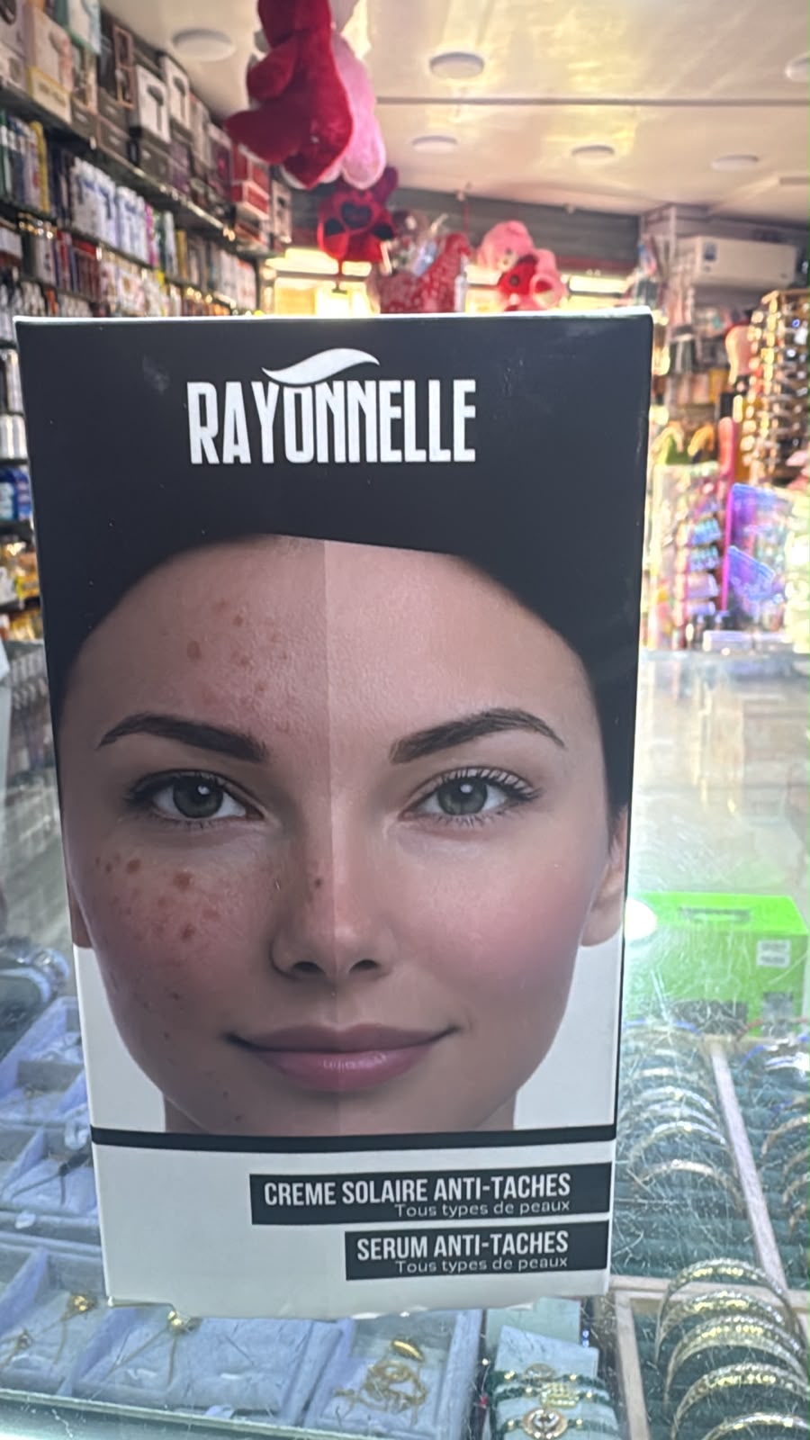 Rayonnelle Creme Solaire 50ml+Serum Anti-Tache 30ml Duo Pack