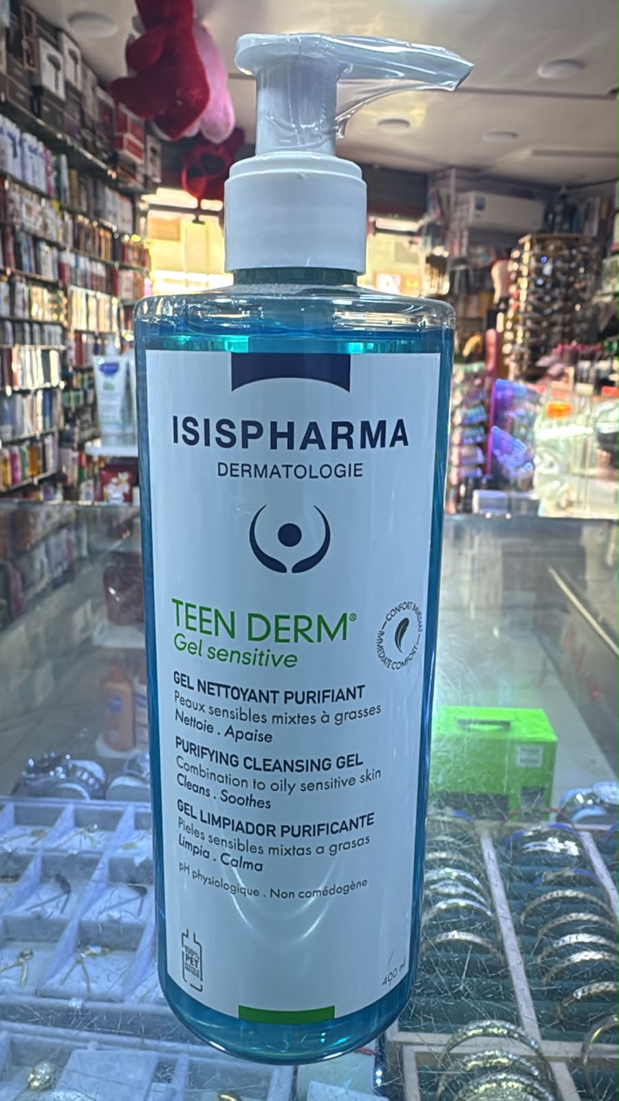 ISISPHARMA TEEN DERM GEL SENSITIVE NETTOYANT 250ML