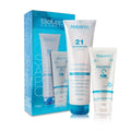 Salerm Shampoing Réparateur Proteine Hydratation Cheveux acide hyaluronique 300ml + Après-Shampoing Silk Protein 200ml