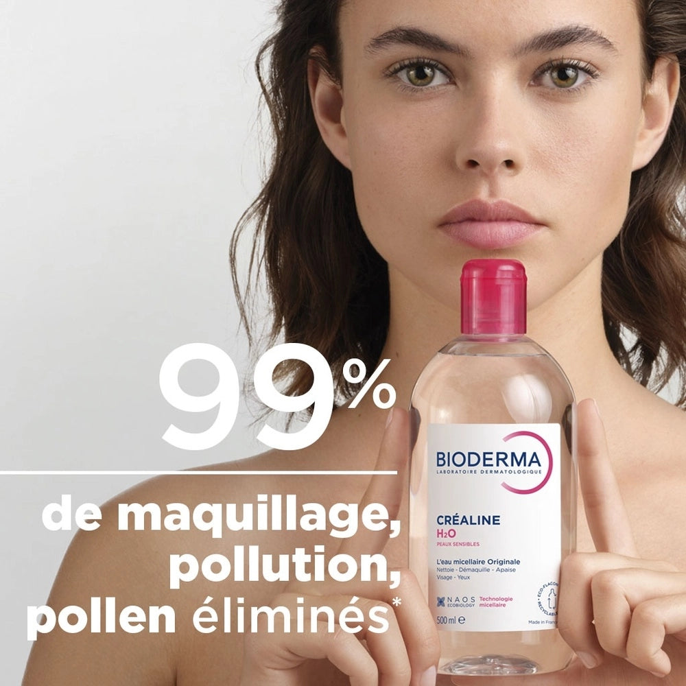 BIODERMA – Sensibio H2O Eau Micellaire Demaquillante – 500ml