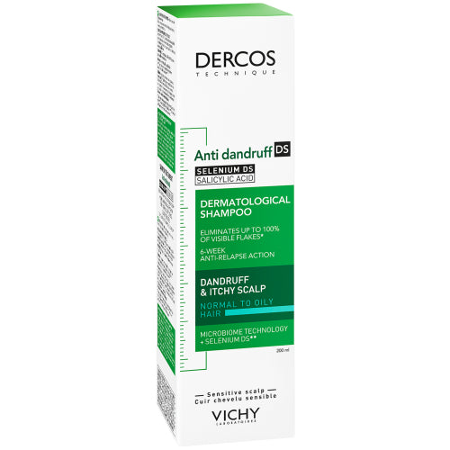 Vichy Dercos Anti-Dandruff Advanced Action Shampoo Greasy Hair