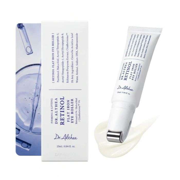 Dr Althea Retinol Flat Iron Eye Roller 25ml – Soin Anti Age Contour des Yeux
