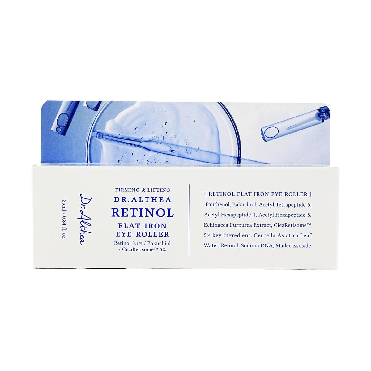 Dr Althea Retinol Flat Iron Eye Roller 25ml – Soin Anti Age Contour des Yeux