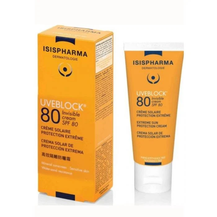 ISISPHARMA UVEBLOCK 80 CREME INVISIBLE