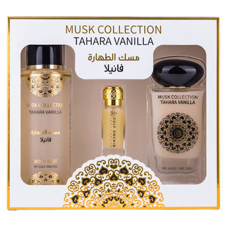musk Tahara Vanilla by Gulf Orchid - Women Perfume Gift Set