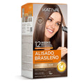 Kit lissage brésilien végétalien sans formol KATIVA avec acide hyaluronique