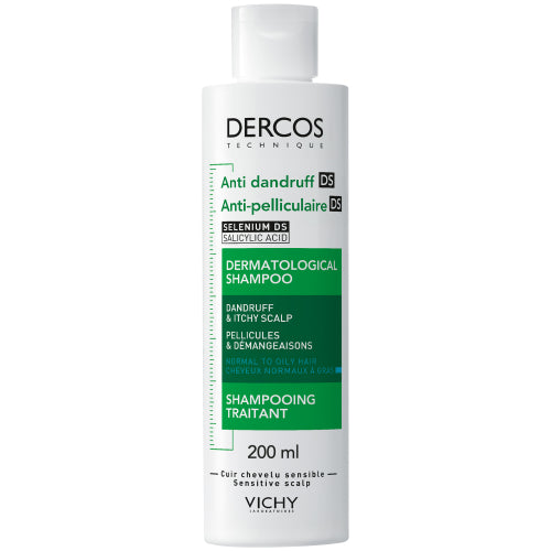 Vichy Dercos Anti-Dandruff Advanced Action Shampoo Greasy Hair