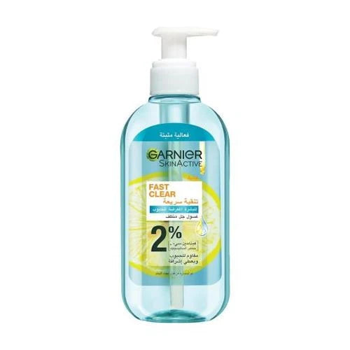 Garnier Skin Active Fast Clear –GEL NETTOYANT ANTI ACNE