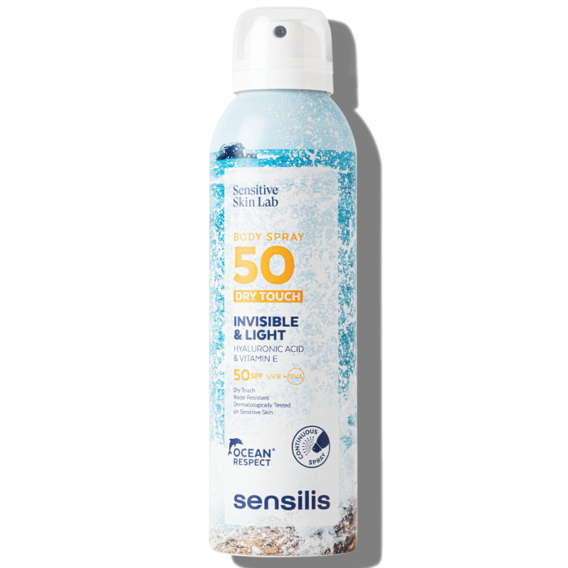 SENSILIS BODY SPRAY DRY TOUCH INVISIBLE & LIGHT SPF50+ 200ML